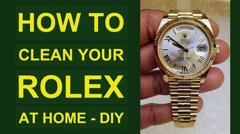 how to wash rolex watch|should i polish my rolex.